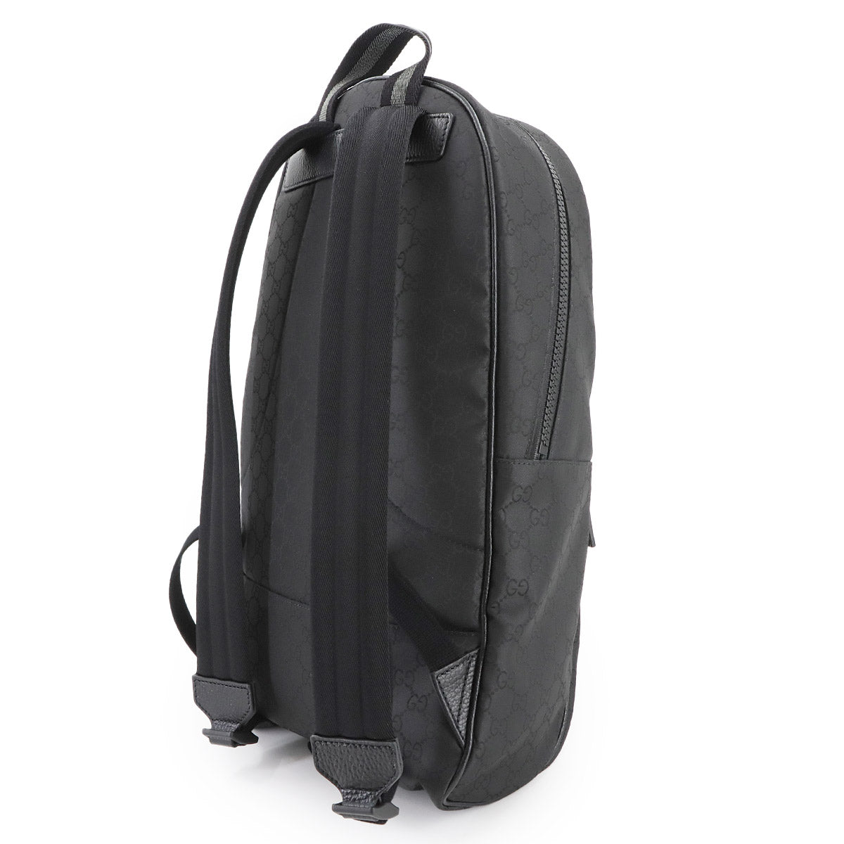 Backpack GG Nylon Leather Balck 449181 Purse