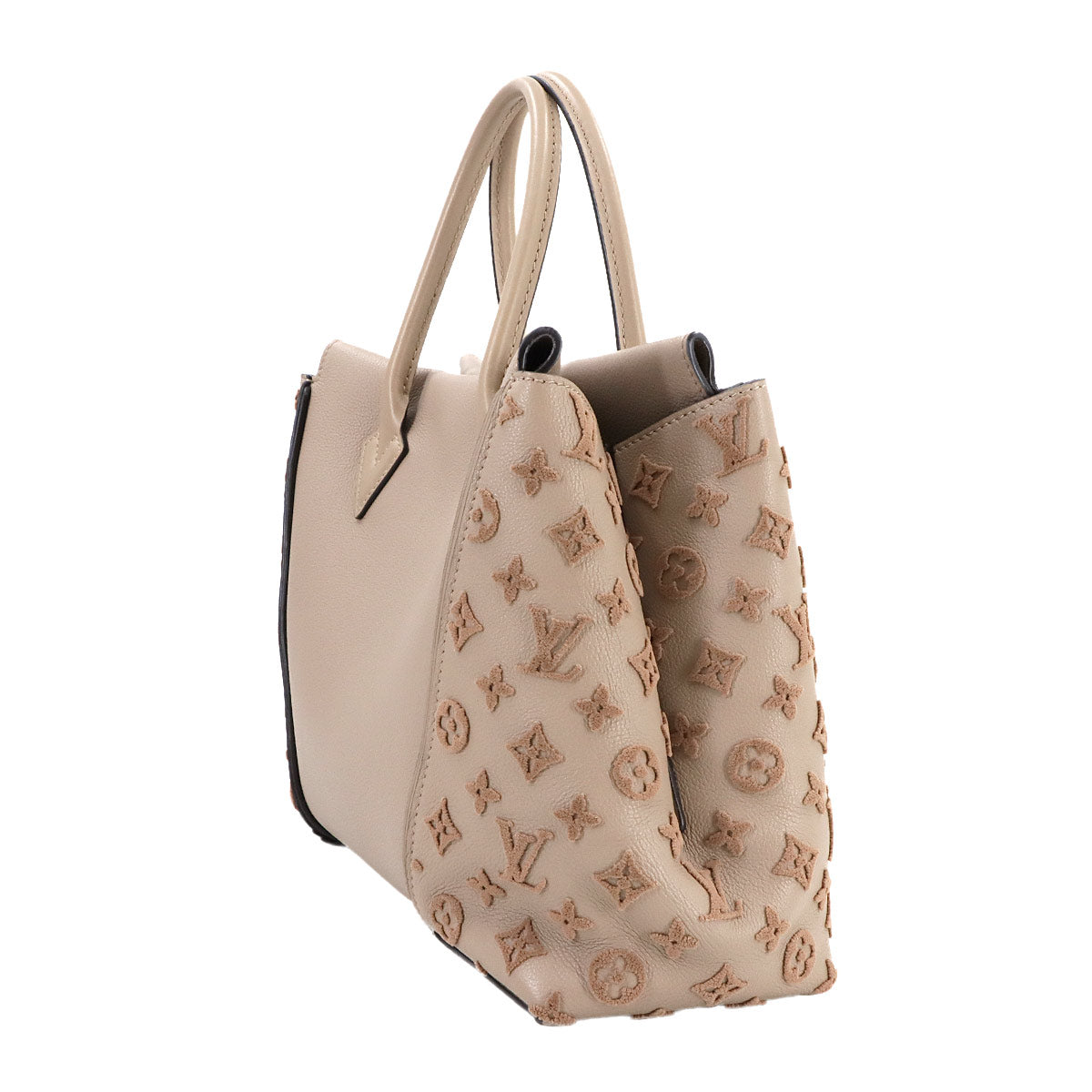 Veau Cachemire Tote W PM Tote Bag Leather Galet M94483