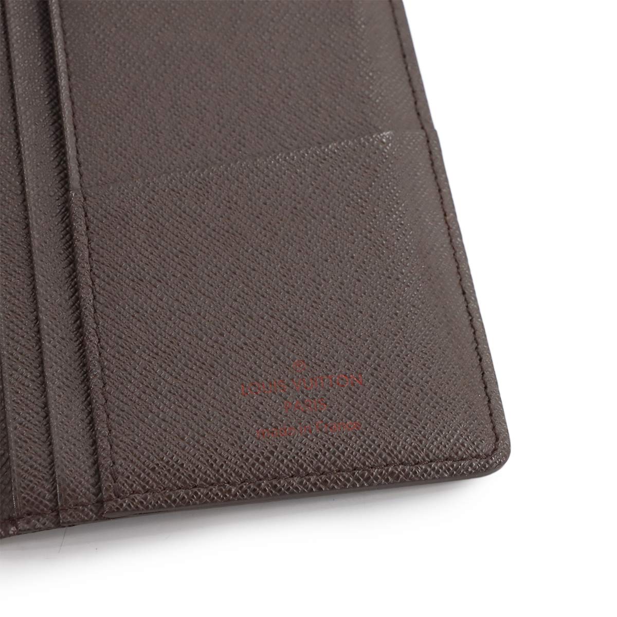 Damier Brazza Wallet Ebene Brown N60017 Purse