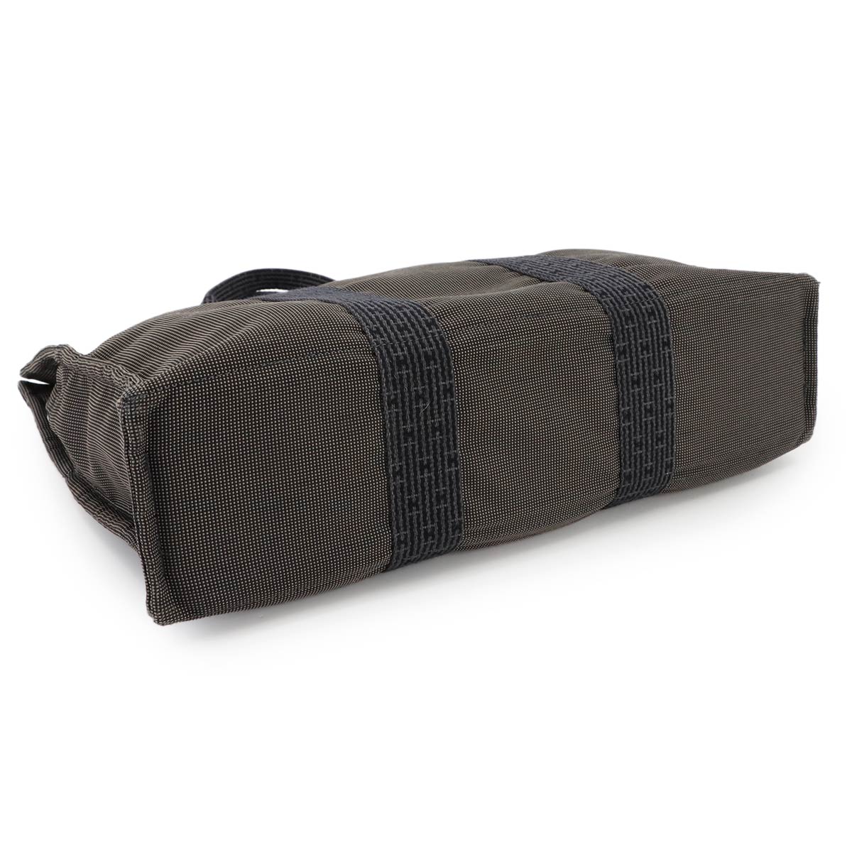 Herline Tote MM Bag Canvas Grey Unisex Purse