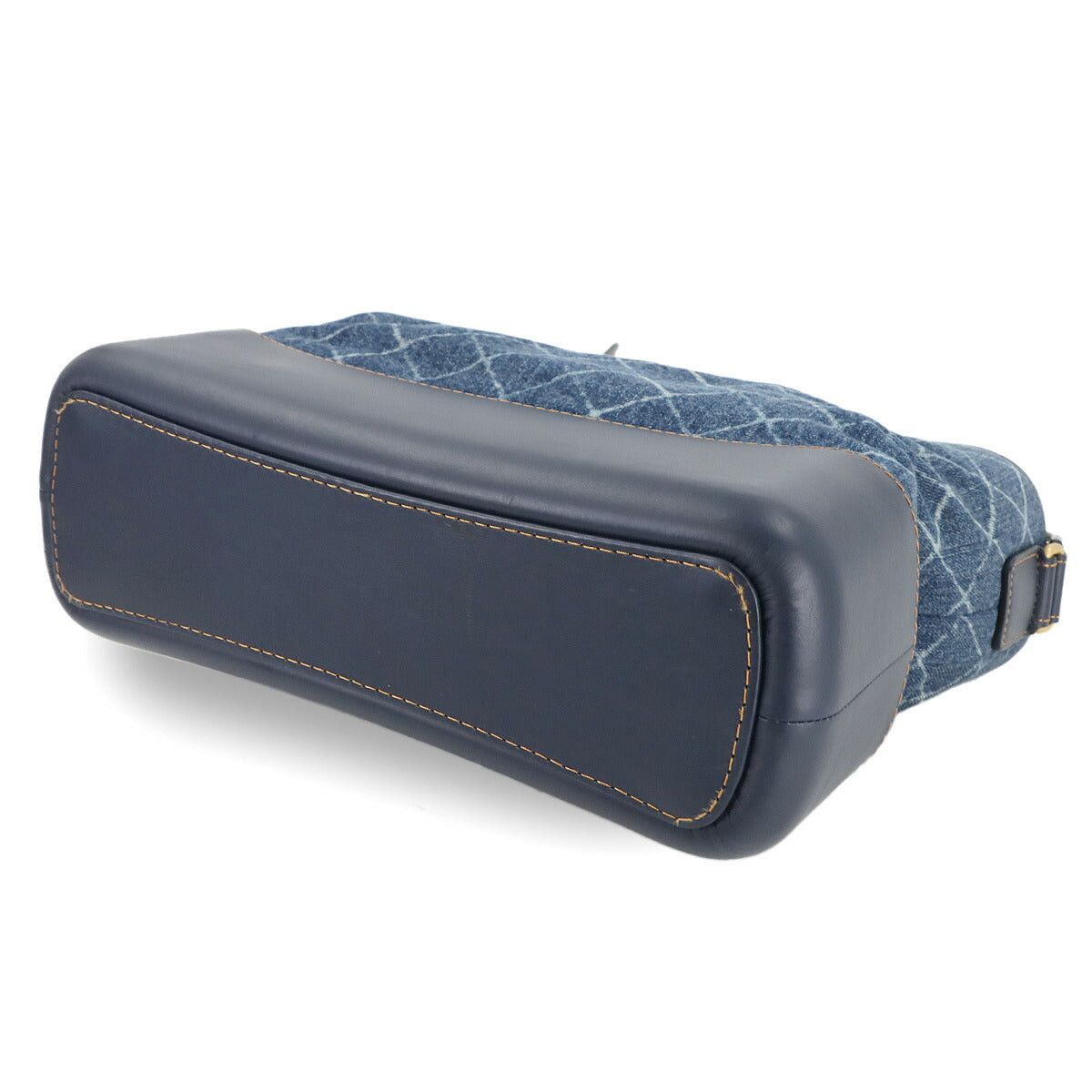 Gabrielle de Chanel Large Hobo Bag Shoulder Denim Leather Blue