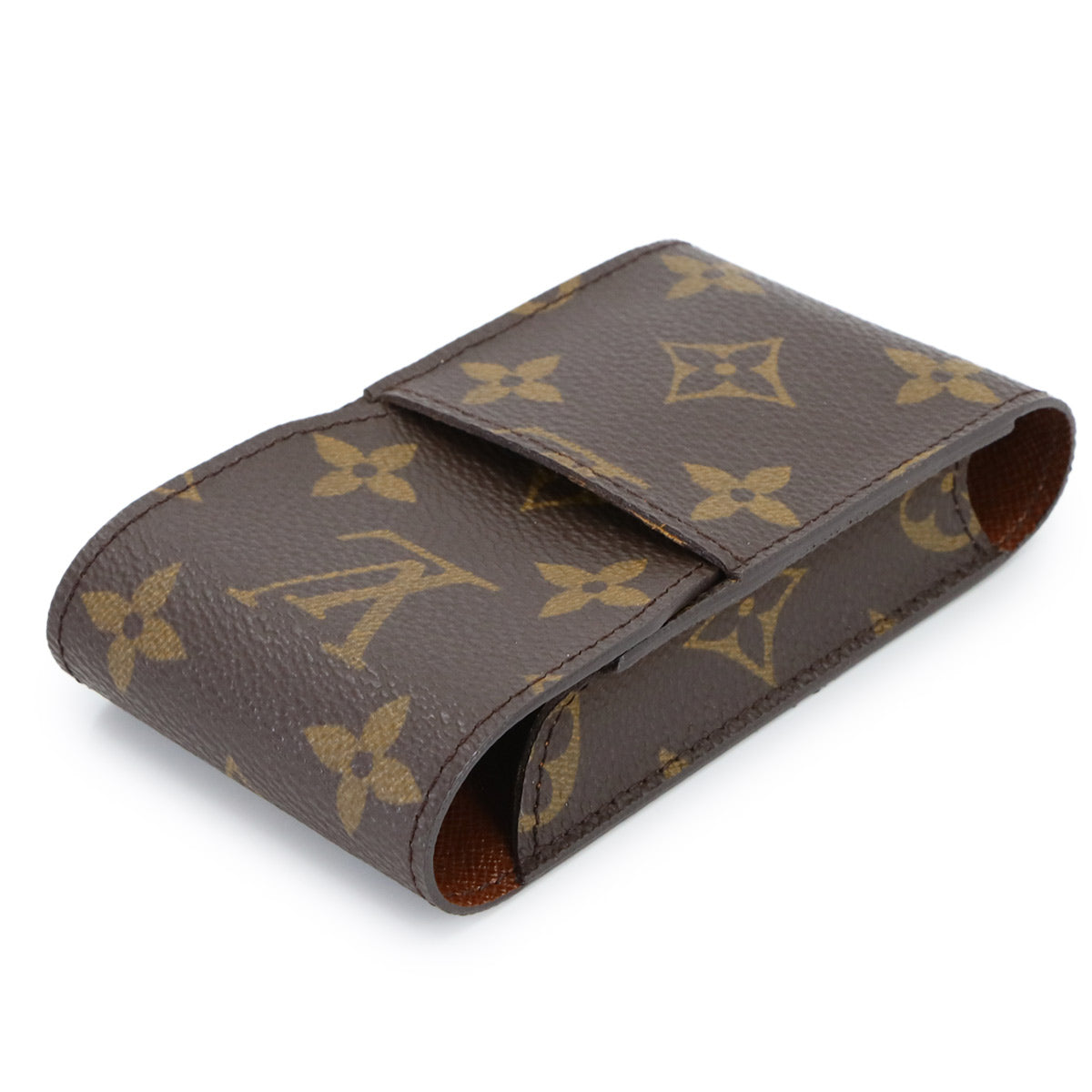 Monogram Etui Cigarette Case Brown M63024