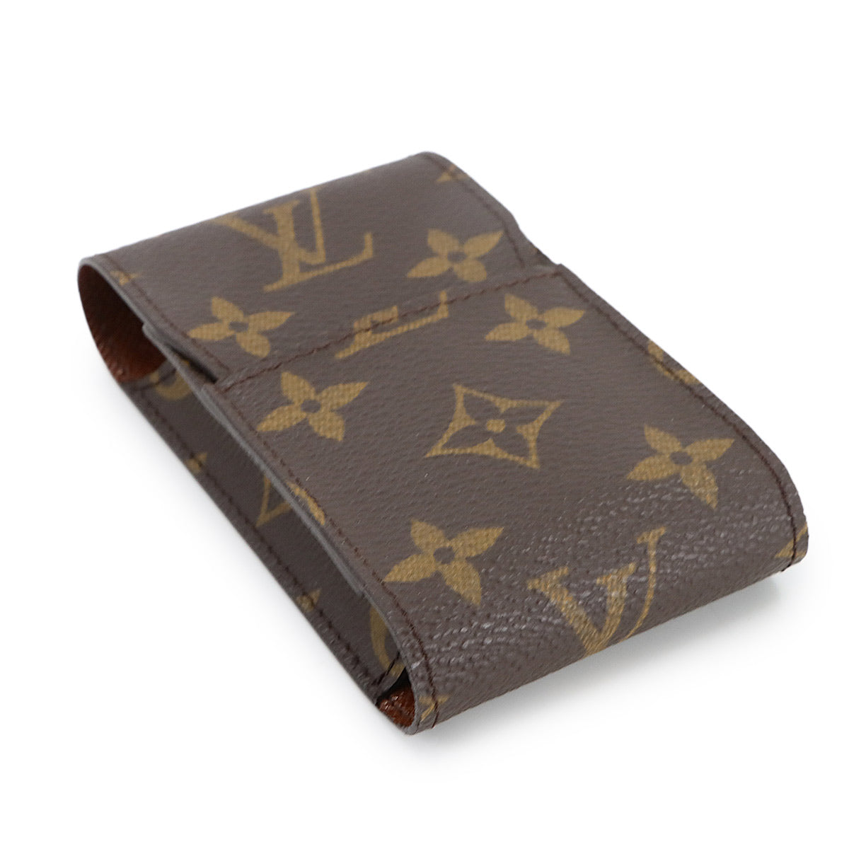Monogram Etui Cigarette Case Brown M63024
