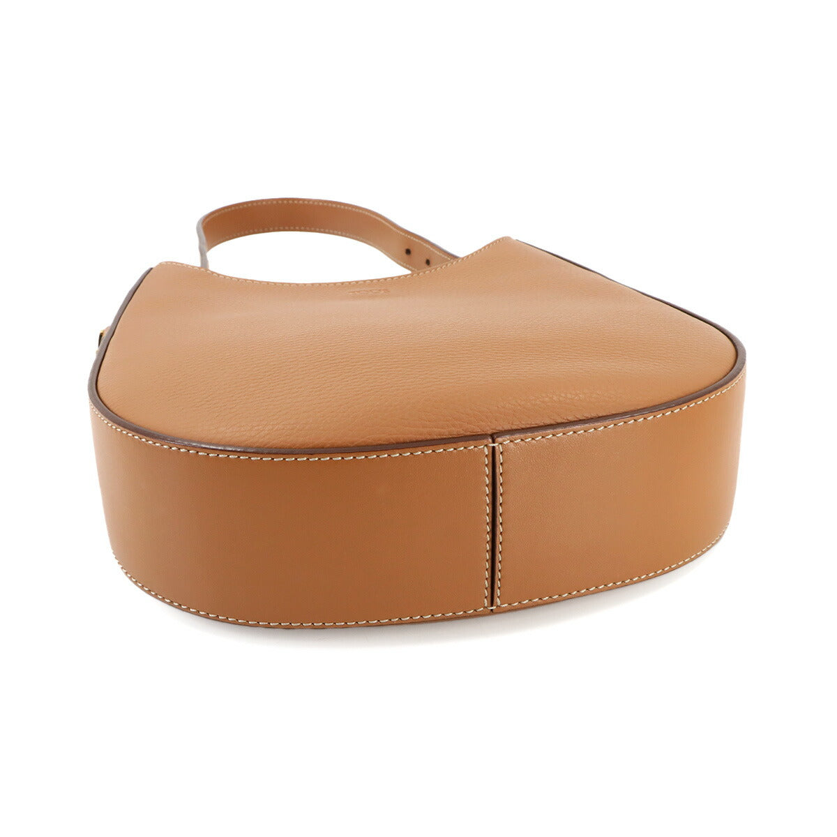 OBOE Mini Shoulder Bag Leather Brown Purse