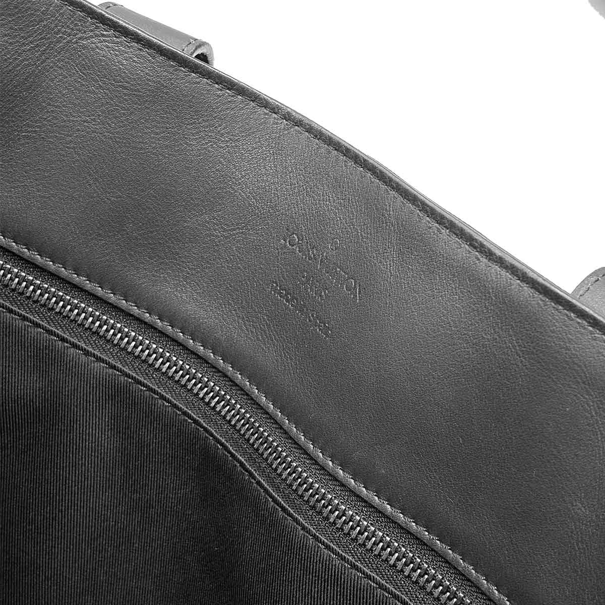 Damier Infini Caba Voyage Tote Bag Leather Onyx N41493