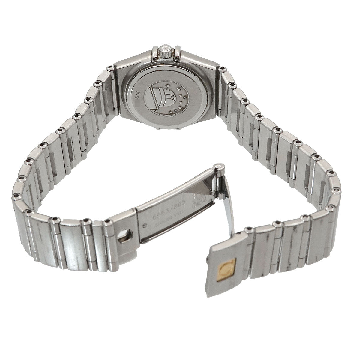 Constellation Mini 1460 75 Diamond Quartz White Shell Dial