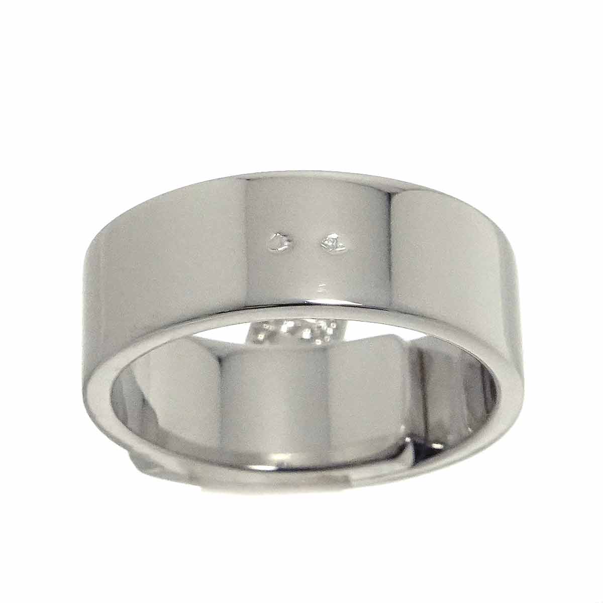 Kelly Diamond Ring 18K WG 750 Size54 6.75(US)