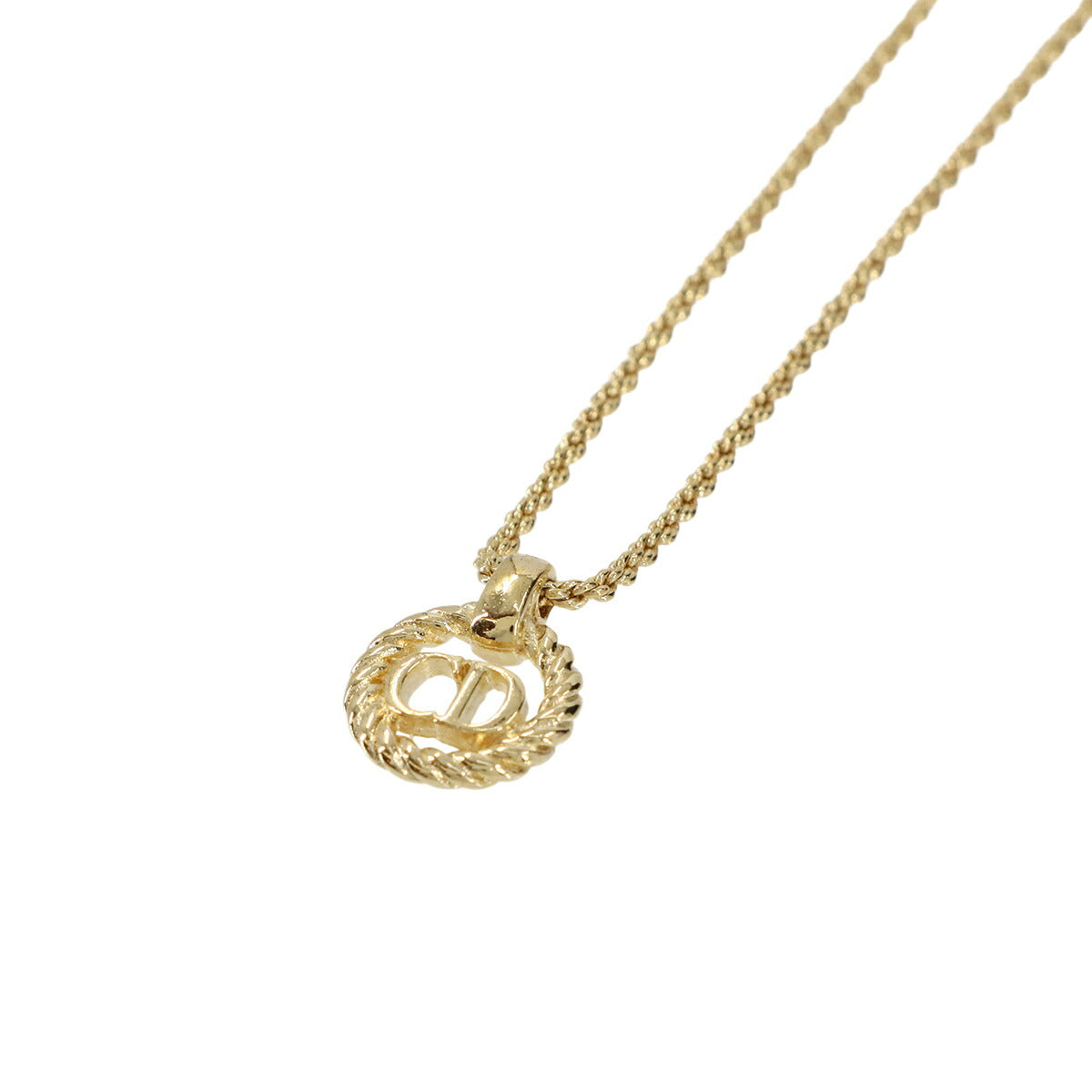 CD Logos Necklace Gold Accessory