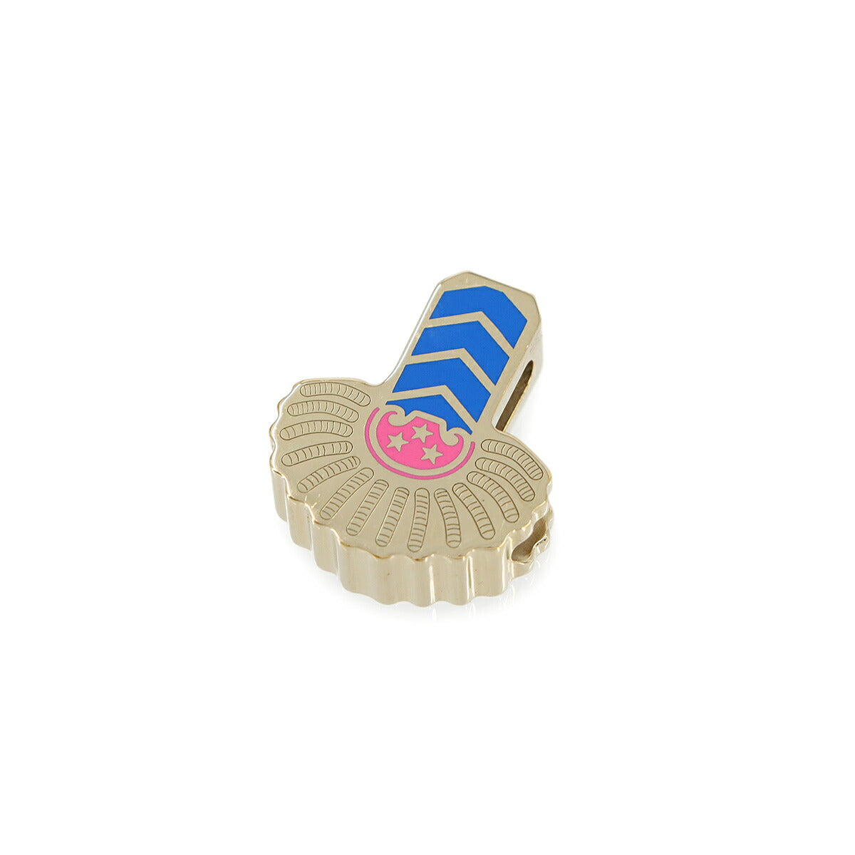 Scarf Twilly Gavroche Ring Permabrass Gold Epaulettes Accessory