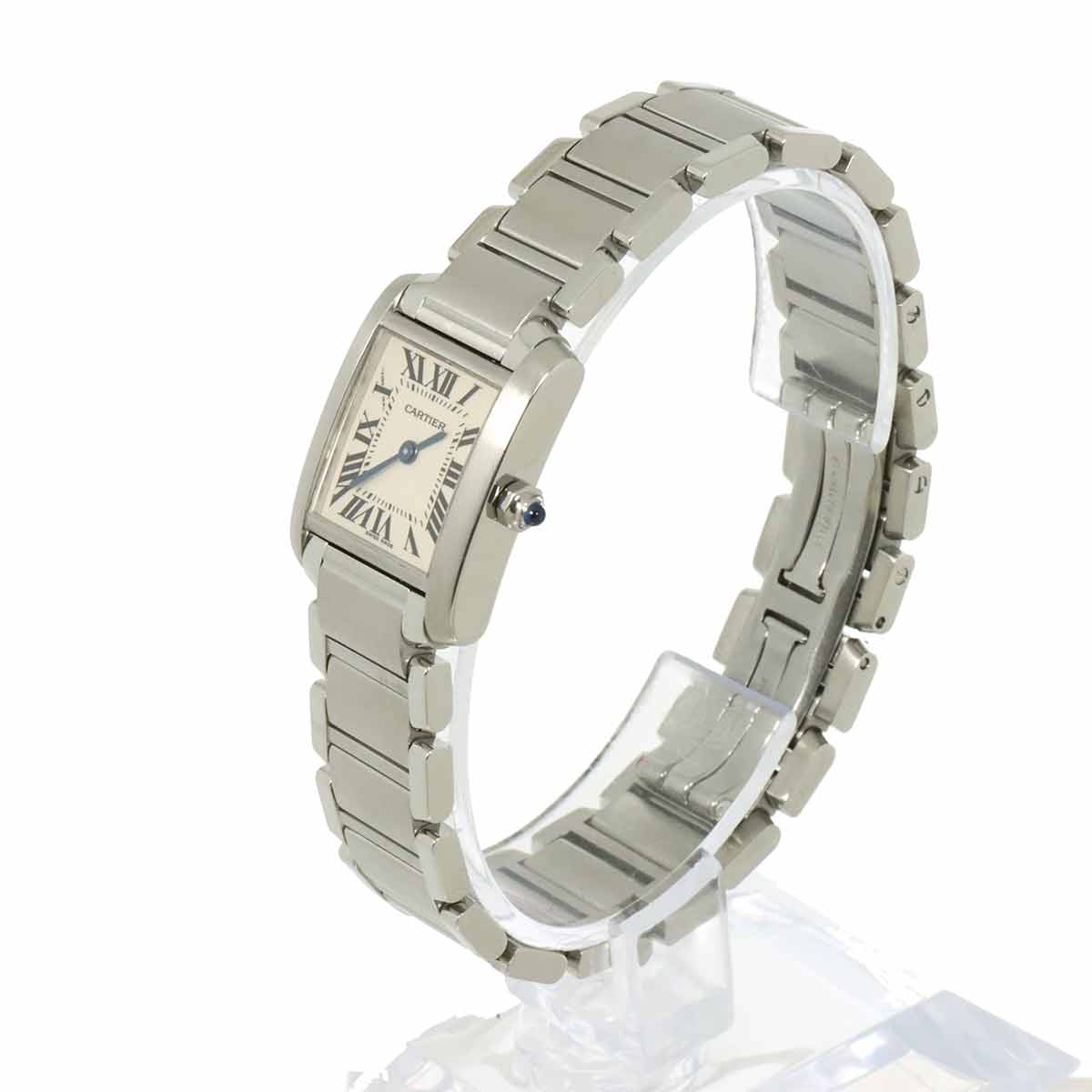 Tank Francaise SM W51008Q3 Quartz Cream Dial Ladies Watch