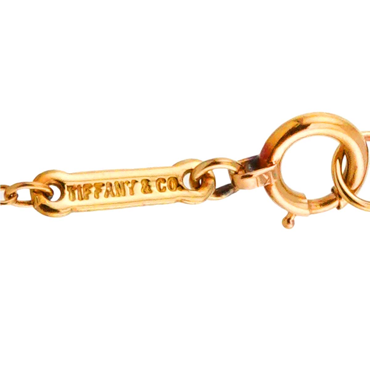 Peretti Hook Necklace 18K Yellow Gold 750