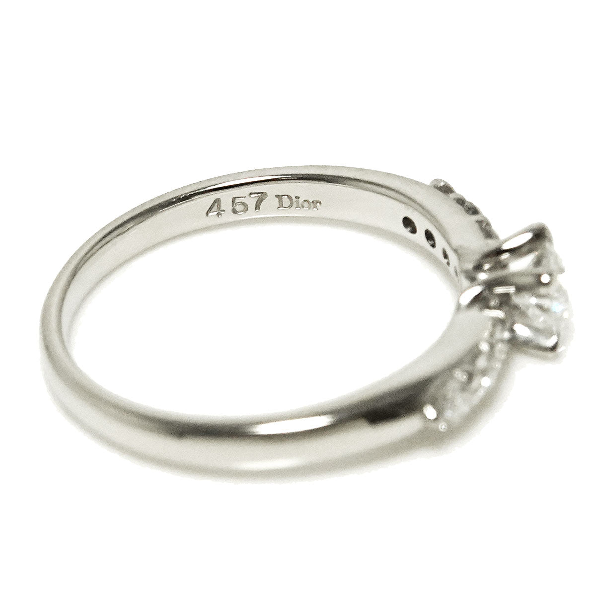 Diamond 0.232ct Ring Pt Platinum size5.25(US)
