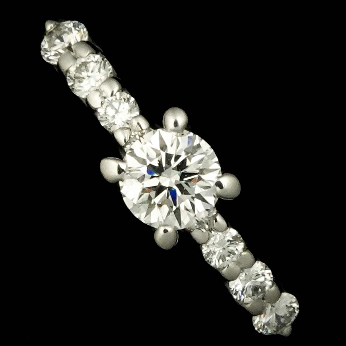 Diamond 0.232ct Ring Pt Platinum size5.25(US)