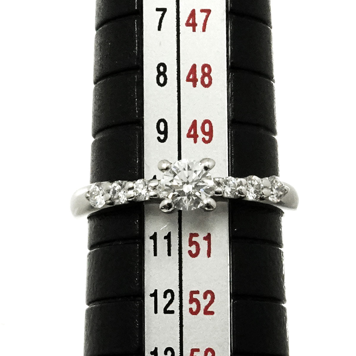 Diamond 0.232ct Ring Pt Platinum size5.25(US)