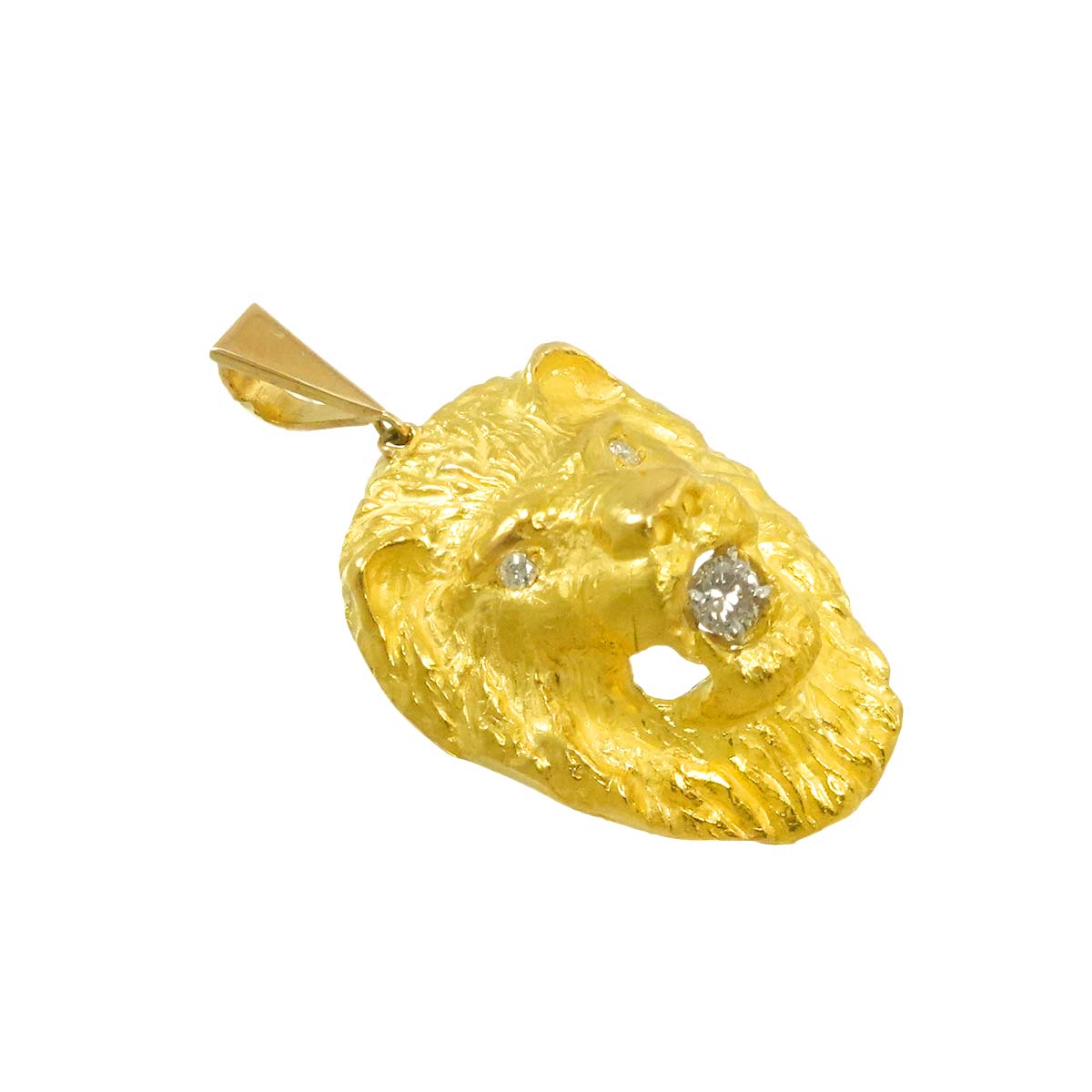 Diamond 0.172ct/0.04ct Pendant 18K YG Yellow Gold 750
