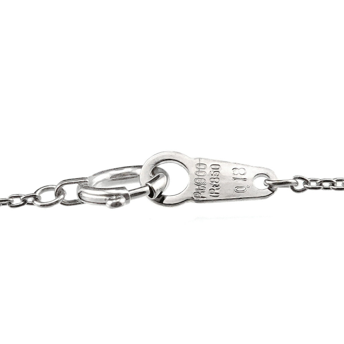 Cross Diamond 0.18ct Necklace Platinum