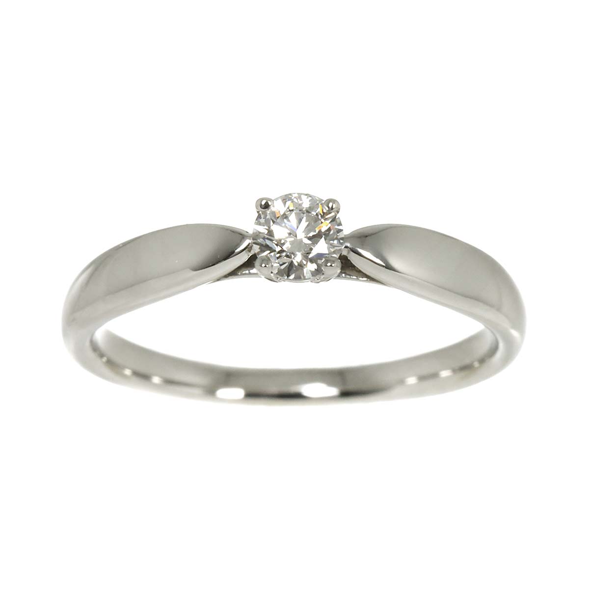 Harmony Diamond 0.18ct G/VVS2/3EX Ring Pt Size5.25-5.5(US)