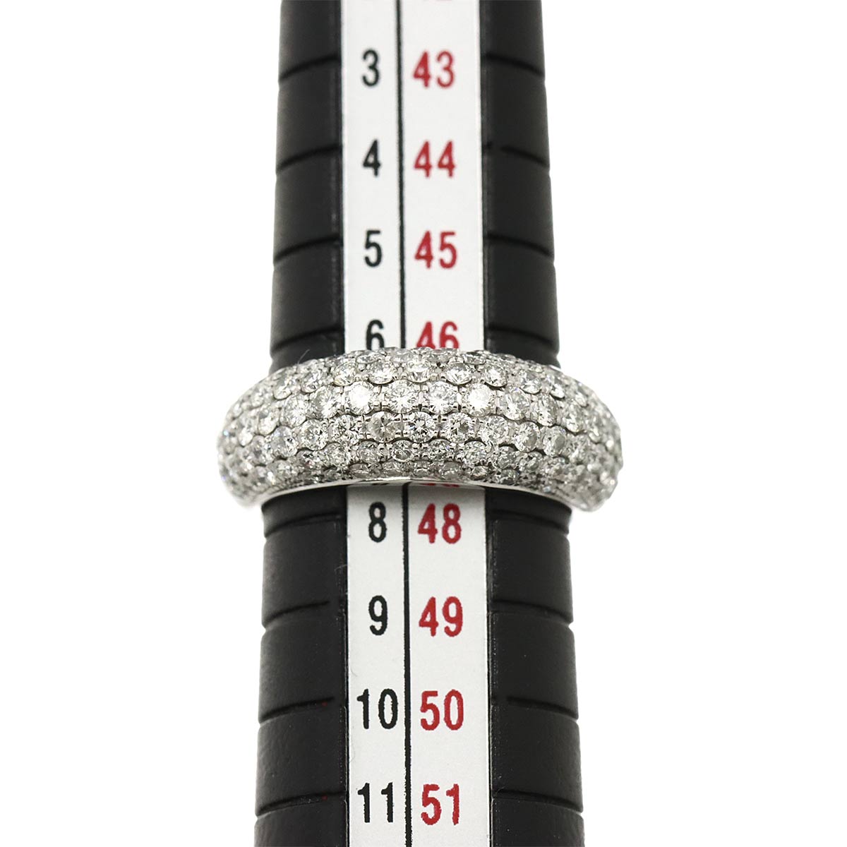 Ponte Vecchio Diamond 1.31ct Ring 18K WG 750 Size4(US)