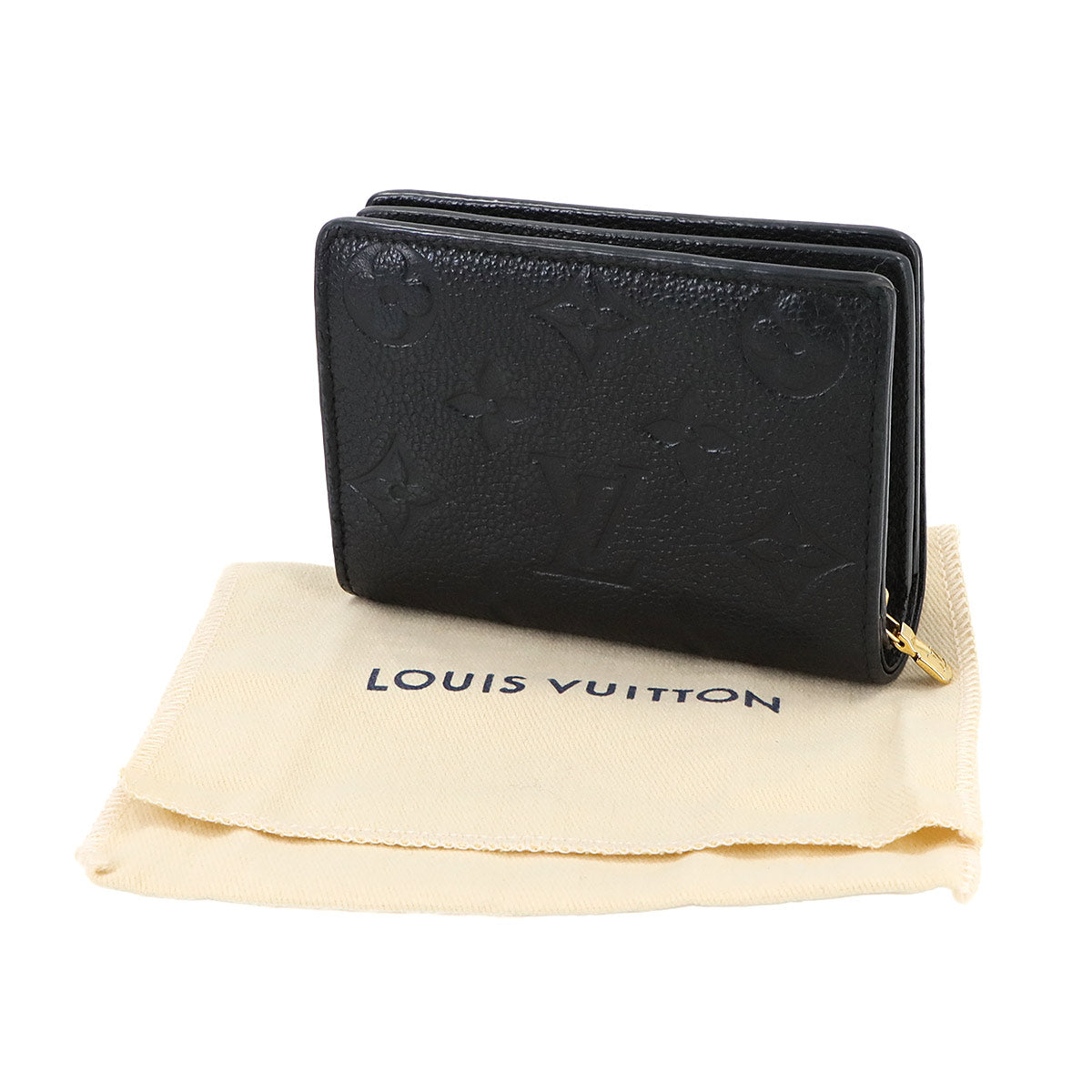 Monogram Empreinte Clea Wallet Noir M80151 Purse