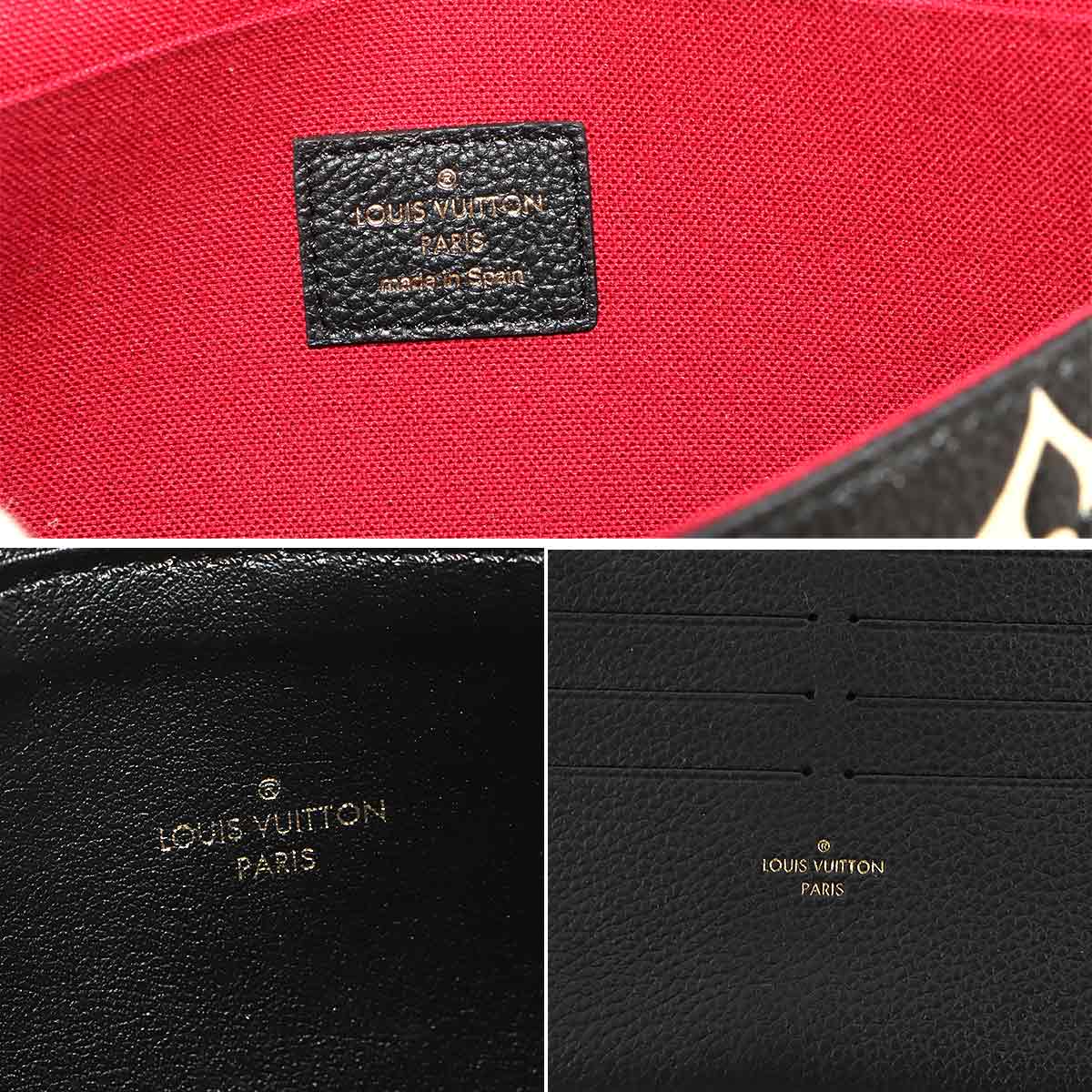 Bicolor Monogram Empreinte Felicie Pochette Wallet M80482