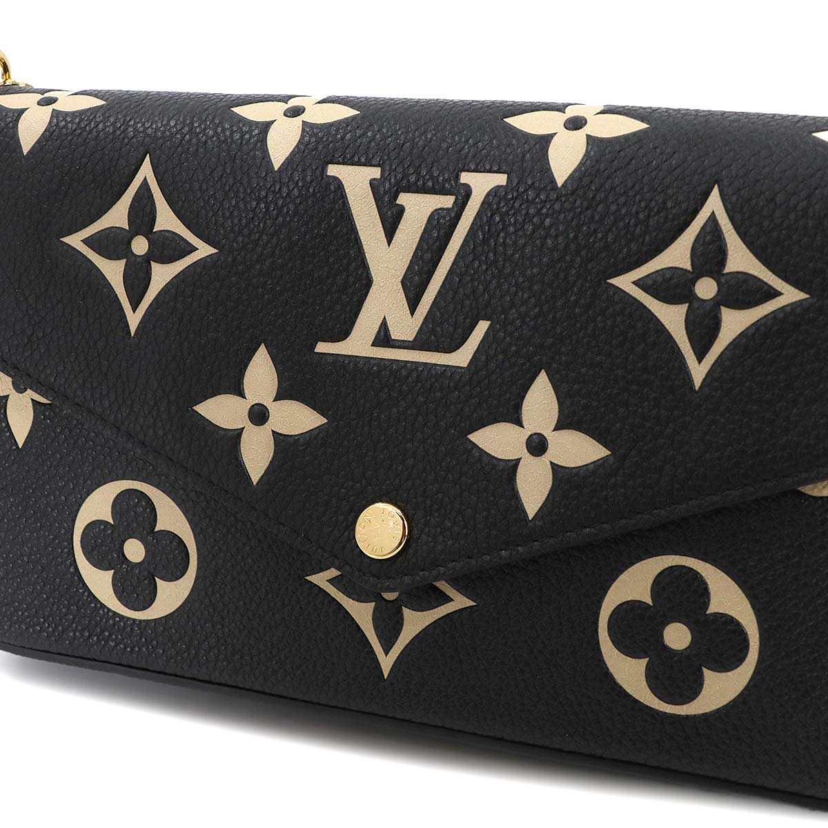 Bicolor Monogram Empreinte Felicie Pochette Wallet M80482