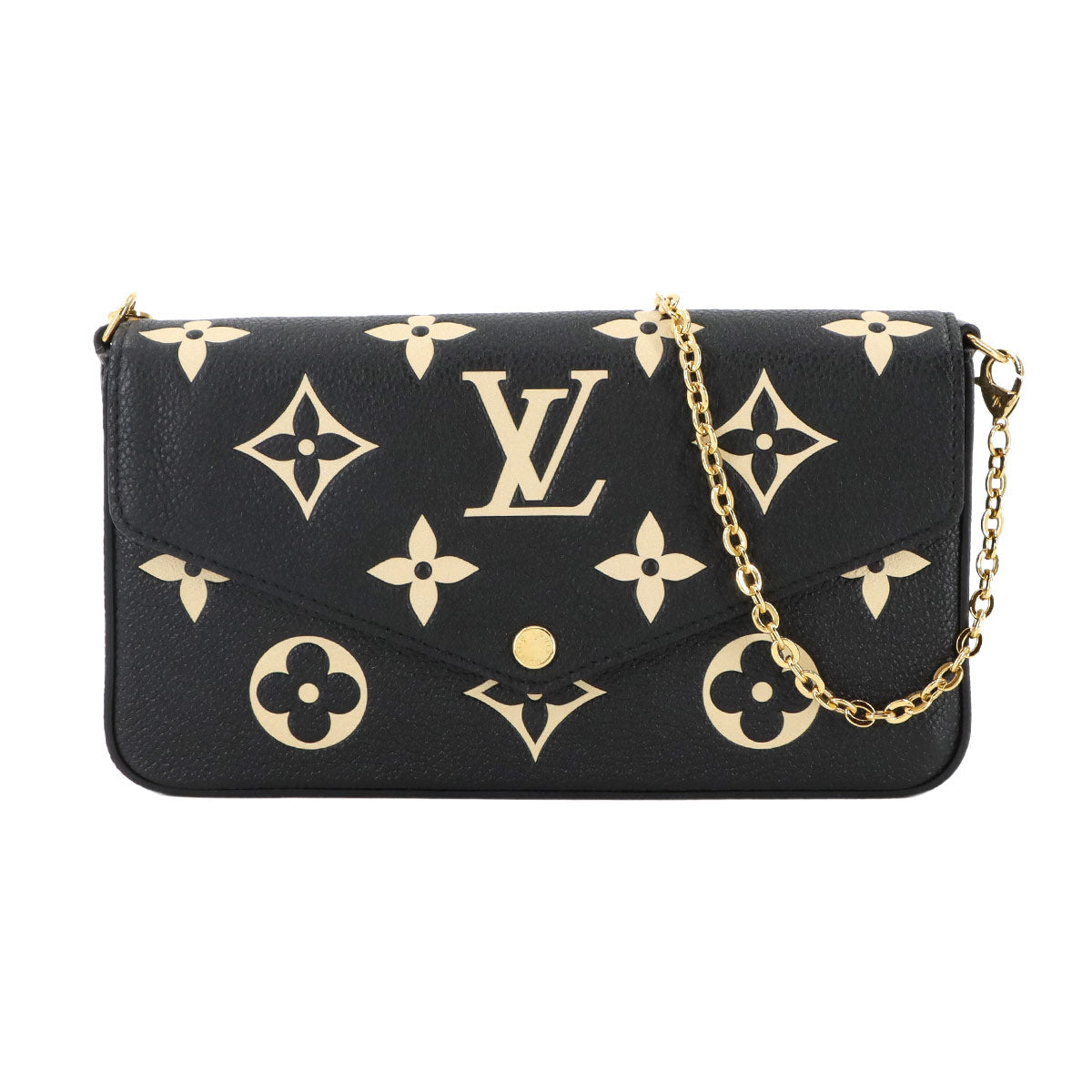 Bicolor Monogram Empreinte Felicie Pochette Wallet M80482