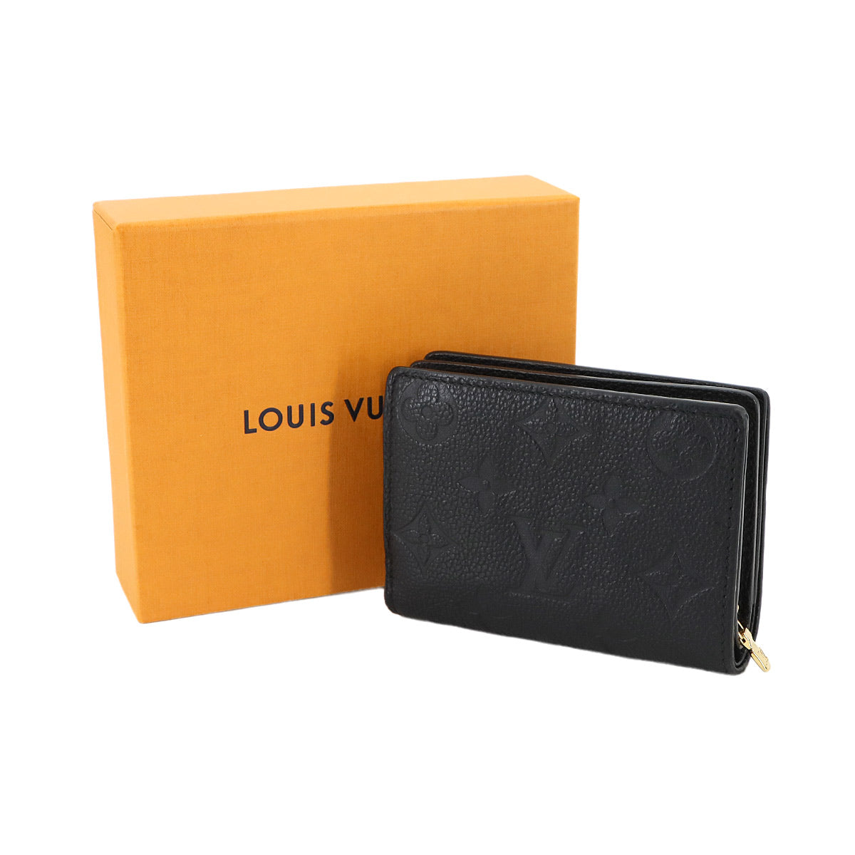 Monogram Empreinte Clea Wallet Noir M80151 Purse