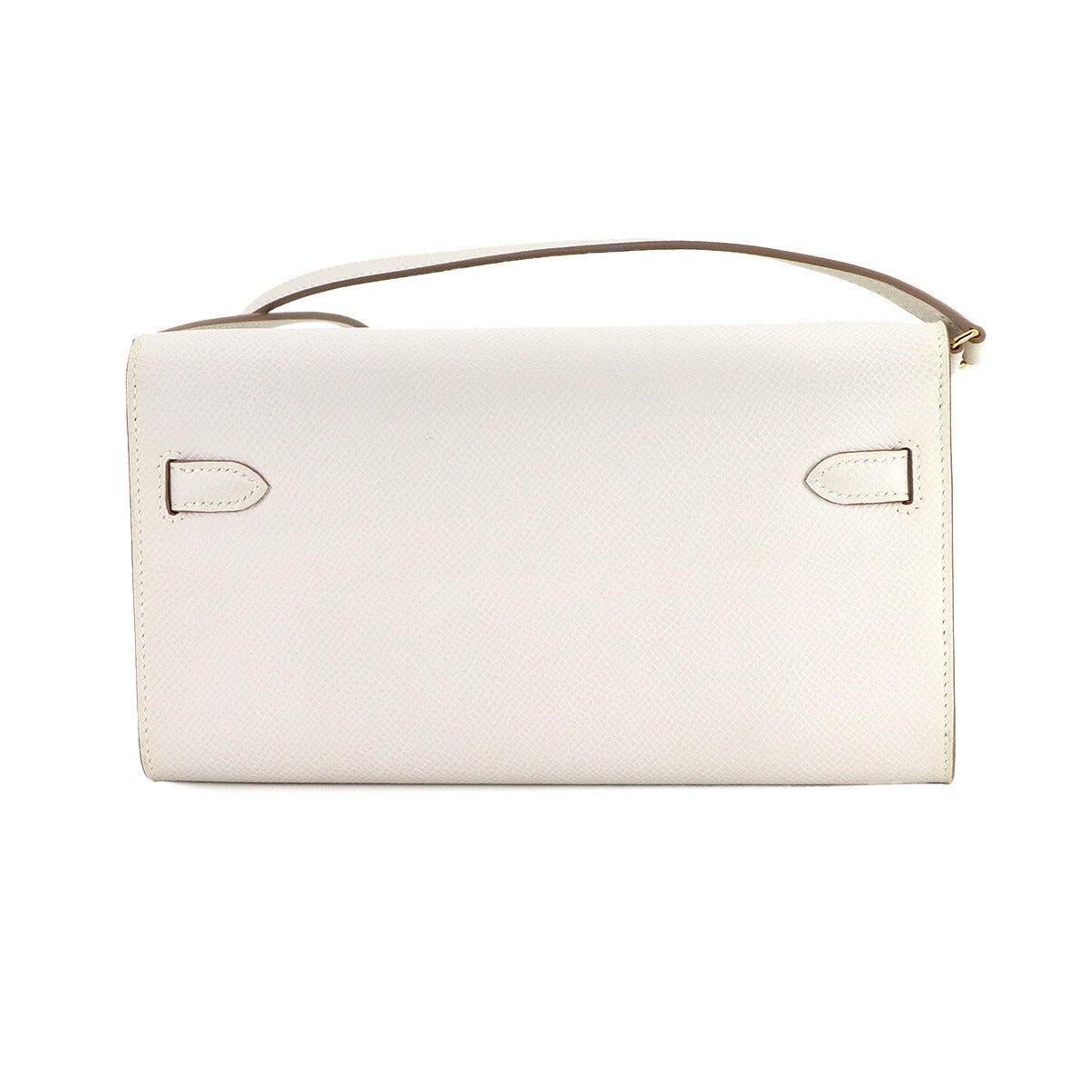 Kelly To Go Shoulder Wallet Epsom New Gris Perle Purse