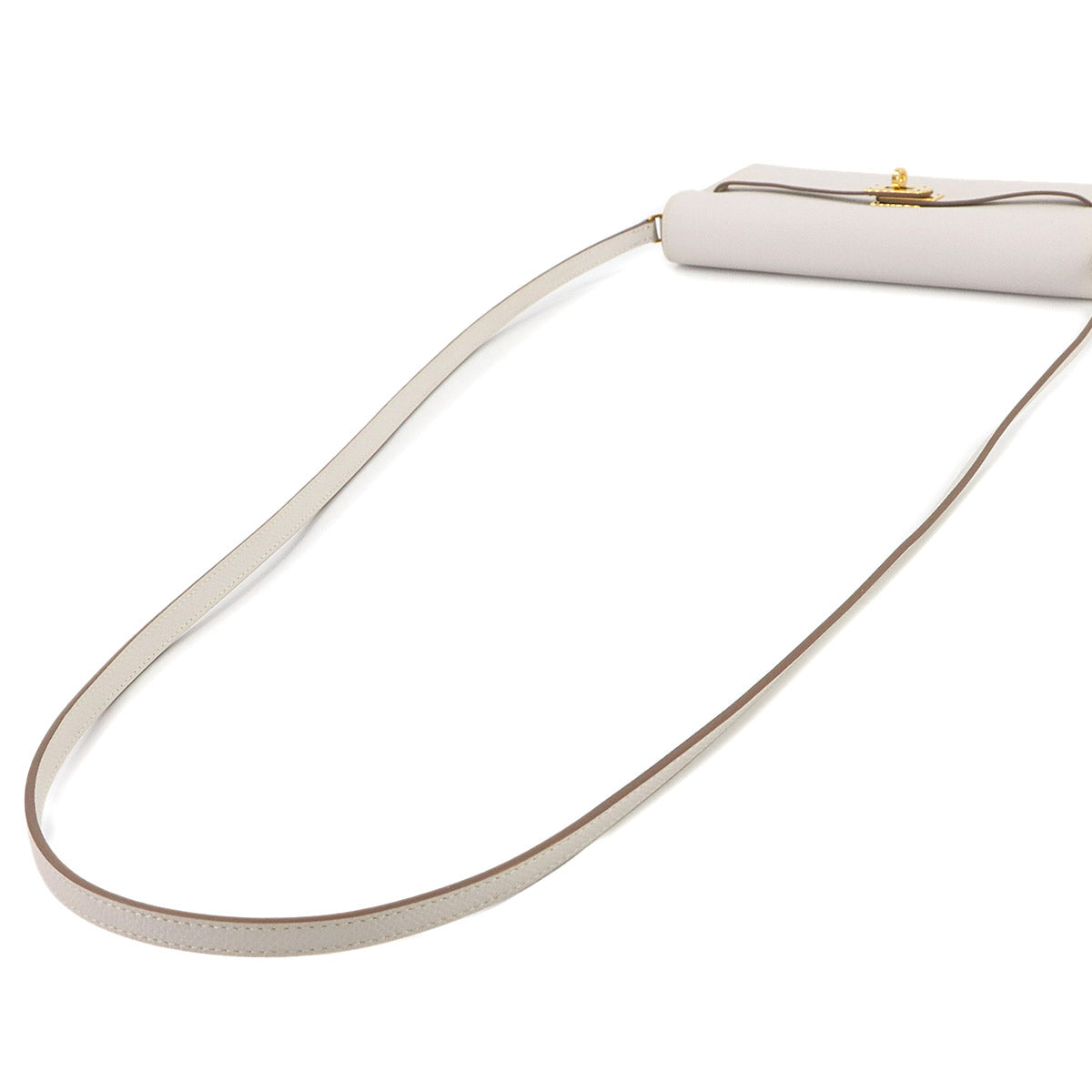 Kelly To Go Shoulder Wallet Epsom New Gris Perle Purse