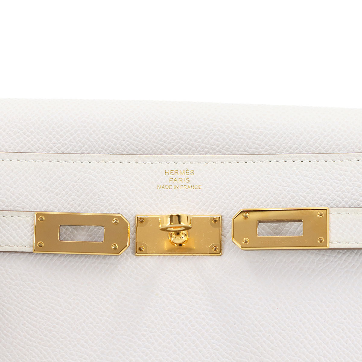 Kelly To Go Shoulder Wallet Epsom New Gris Perle Purse