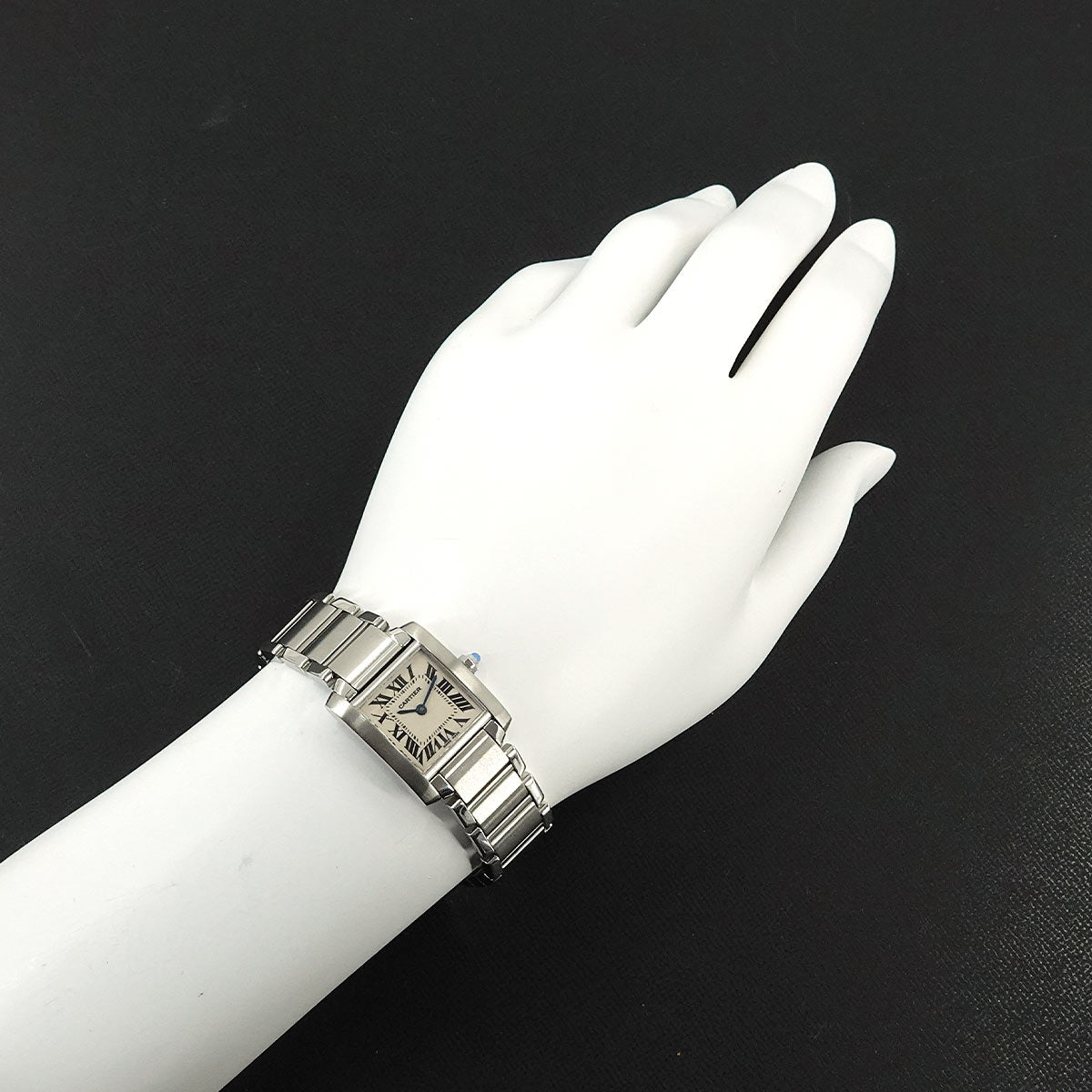 Tank Francaise SM W51008Q3 Quartz Cream Dial Ladies Watch