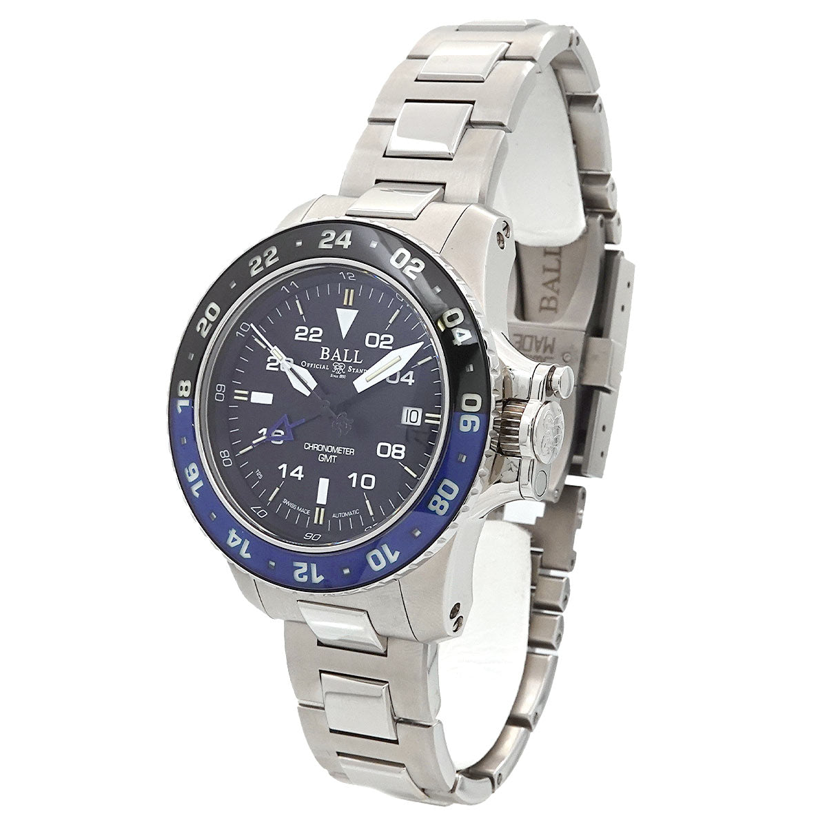 Engineer Hydrocarbon Aero GMT Automatic Black Dial Mens Watch
