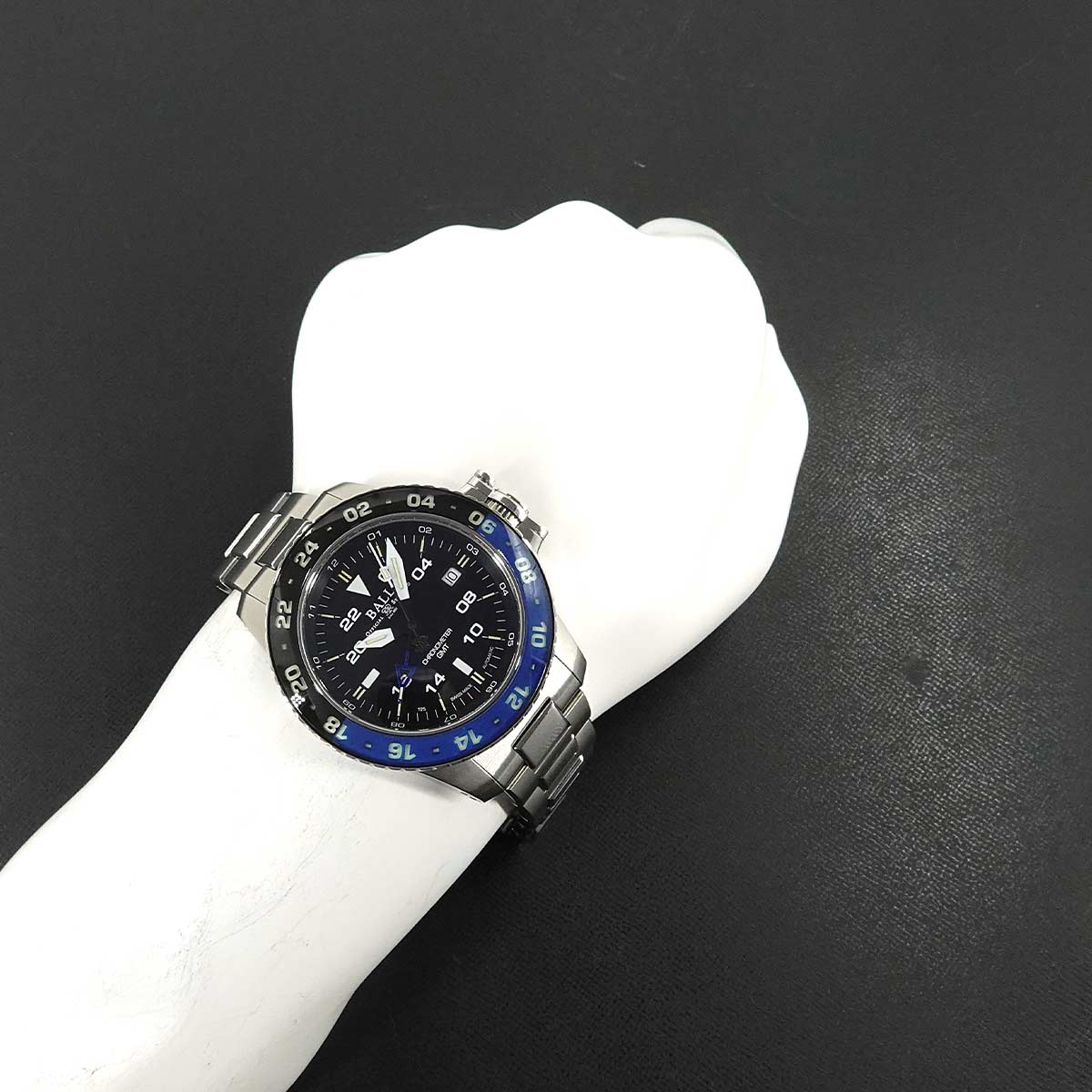 Engineer Hydrocarbon Aero GMT Automatic Black Dial Mens Watch