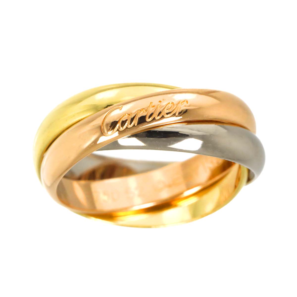 Trinity MM Ring 18K YG WG PG 750 Size52 6(US) 90295162