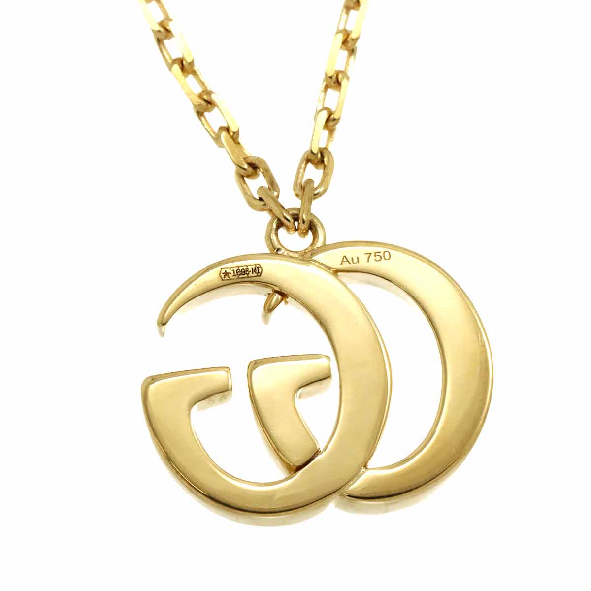 Double G Logo Bracelet 18K Yellow Gold 750 size17
