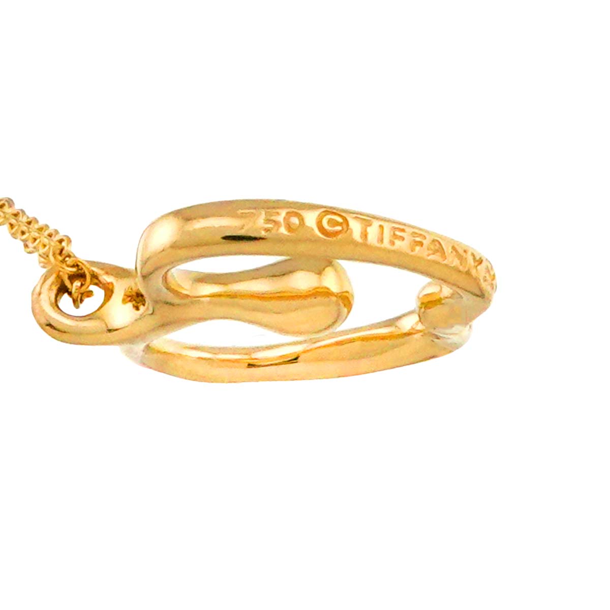 Apple motif Necklace 18K Yellow Gold 750