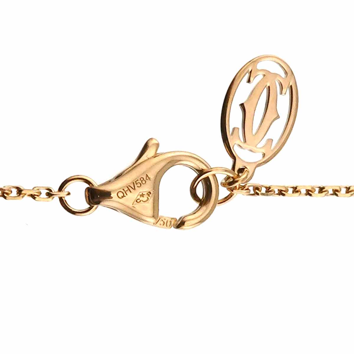 d Amour Diamond Necklace XS 18K Yellow Gold 750