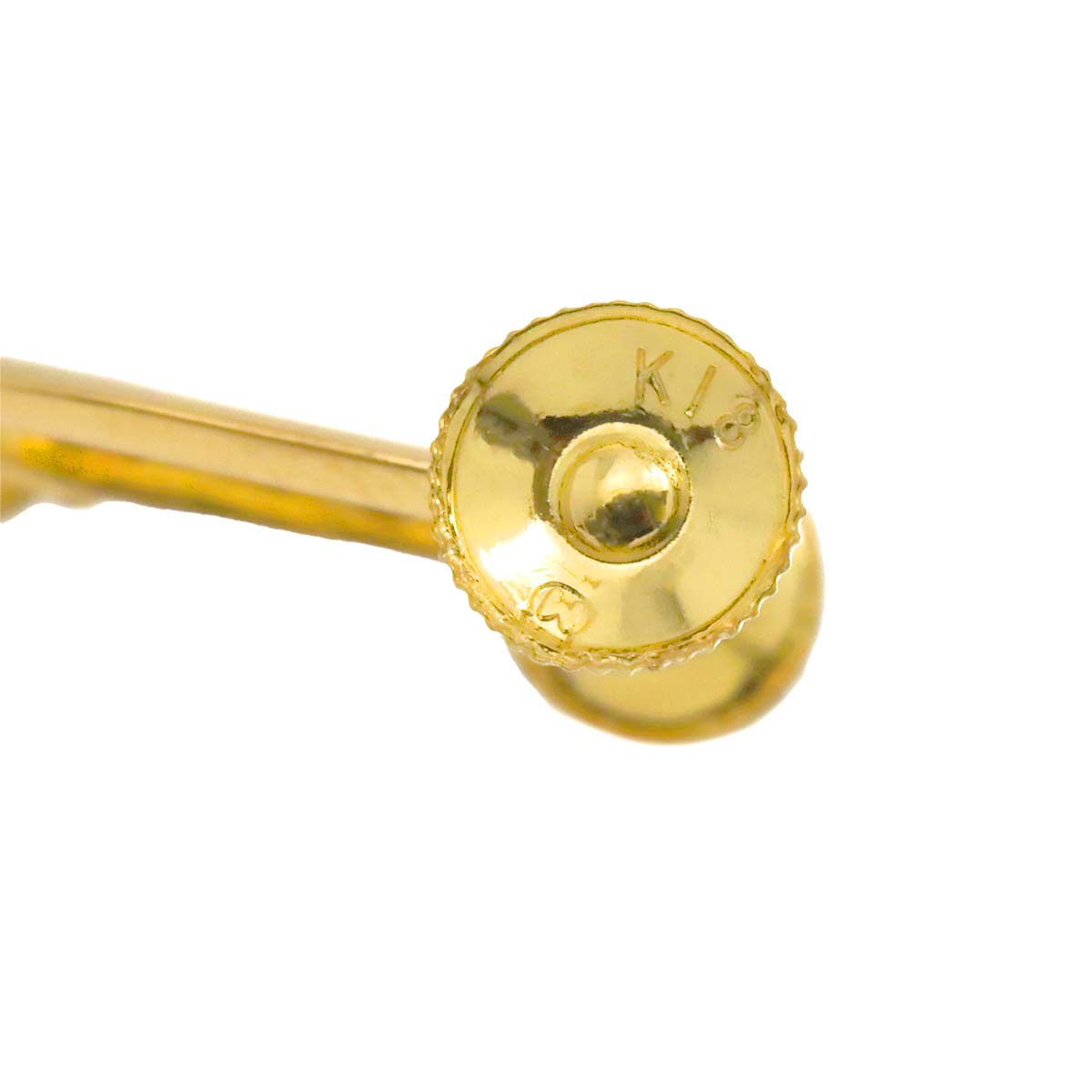 Enamel Earrings 18K Yellow Gold 750