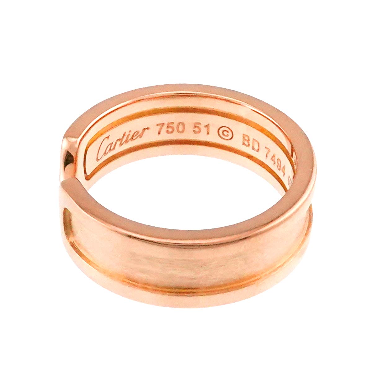 C2 Ring 18K PG 750 size51 5.5-5.75(US)