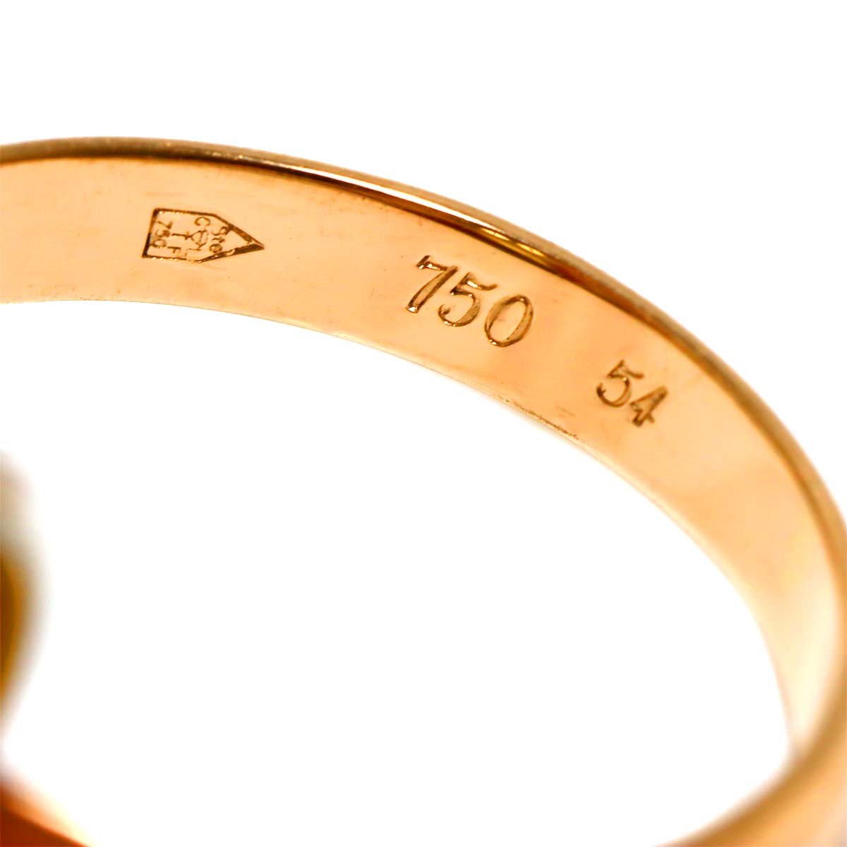 Trinity Ring MM 18K YG WG PG 750 Size54 6.75(US)