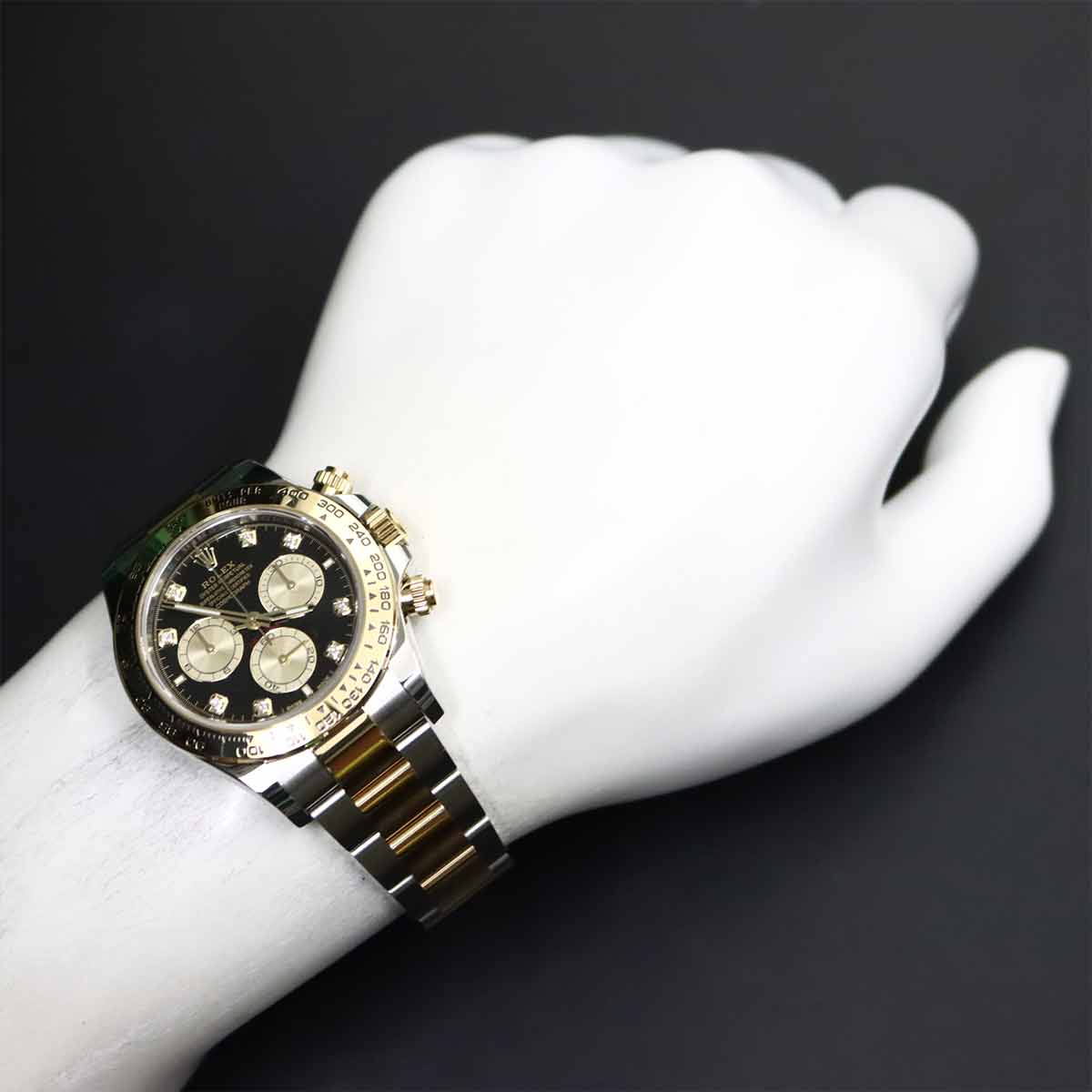 Daytona 126503G Serial Random 8P Diamond 750 Yellow Gold