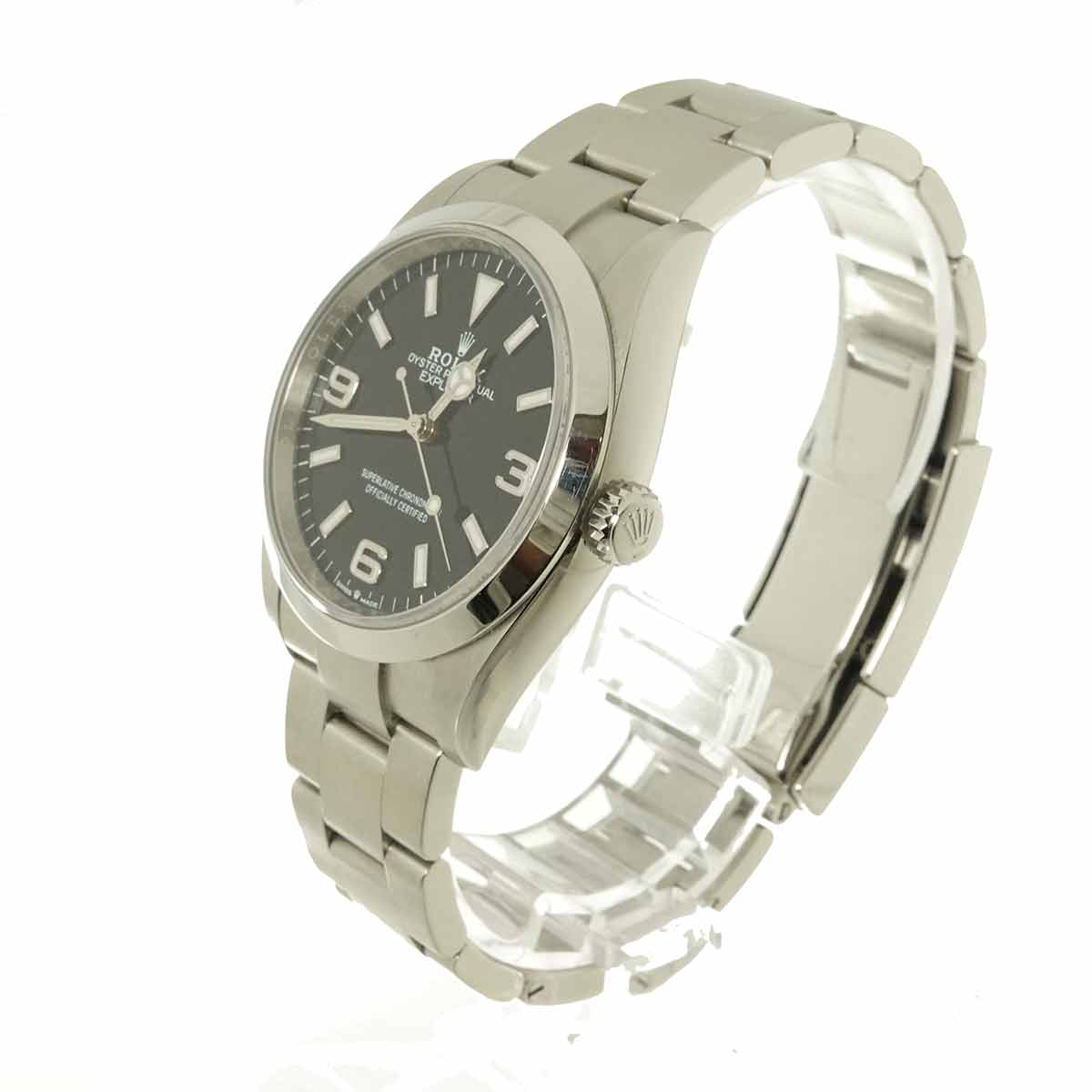 Explorer 1 124270 Serial Random Automatic Black Dial Mens Watch