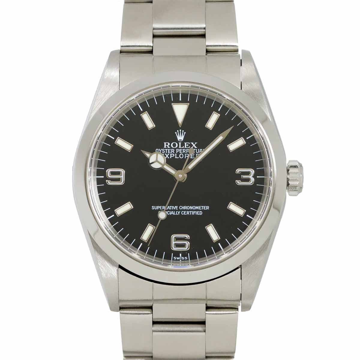 Explorer 1 14270 Serial A Automatic Black Dial Mens Watch