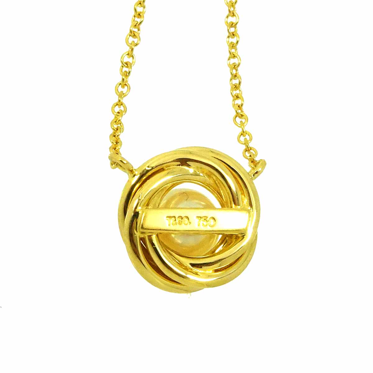 Akoya pearl 5.3mm Necklace 18K YG 750