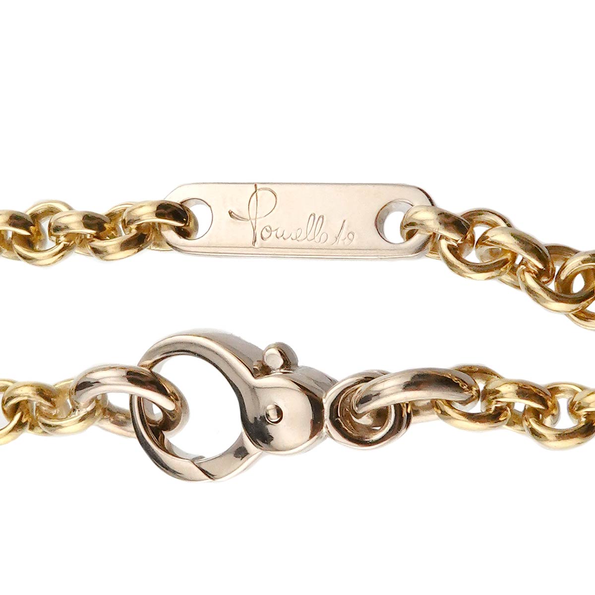 Diamond Necklace 18K YG WG 750