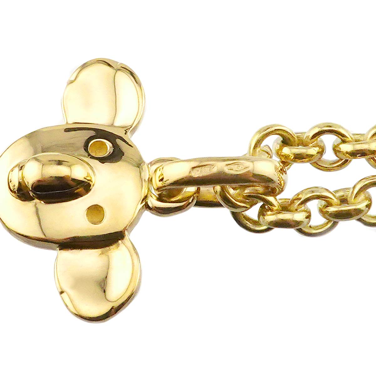 Diamond Necklace 18K YG WG 750