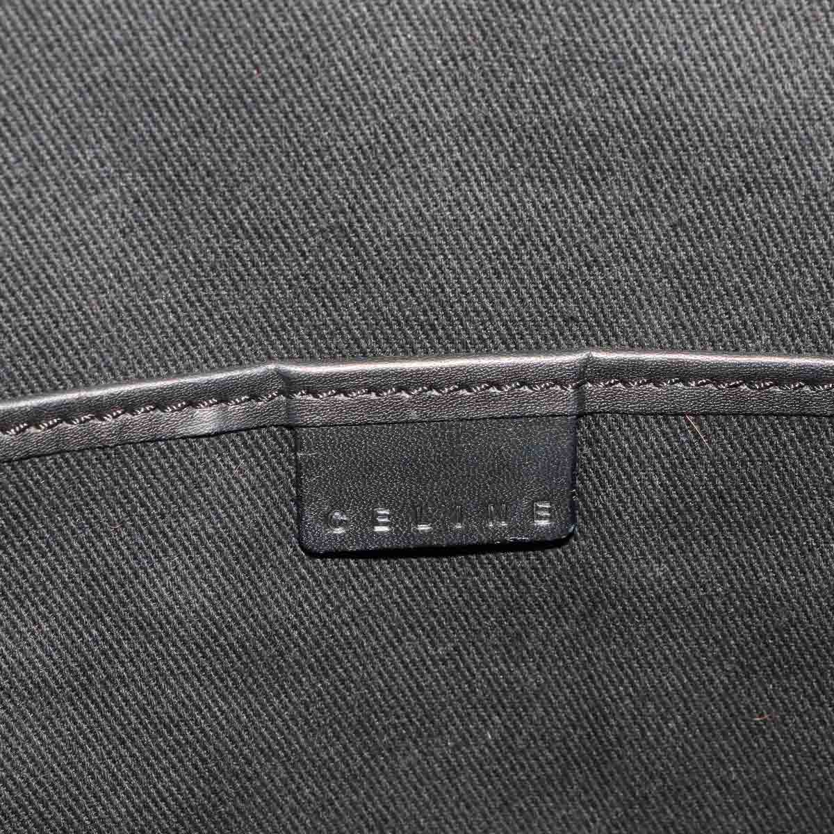 Macadam Tote Bag PVC Leather Black Brown Vintage Purse