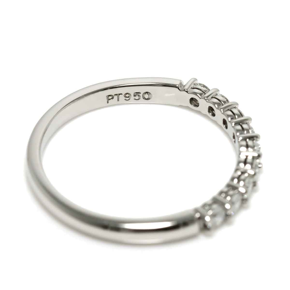 Half Diamond Ring Platinum size5.5-5.75(US)