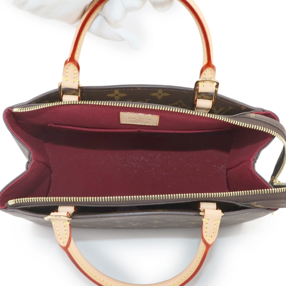 Monogram Petit Palais PM Hand Shoulder Bag Brown M45900