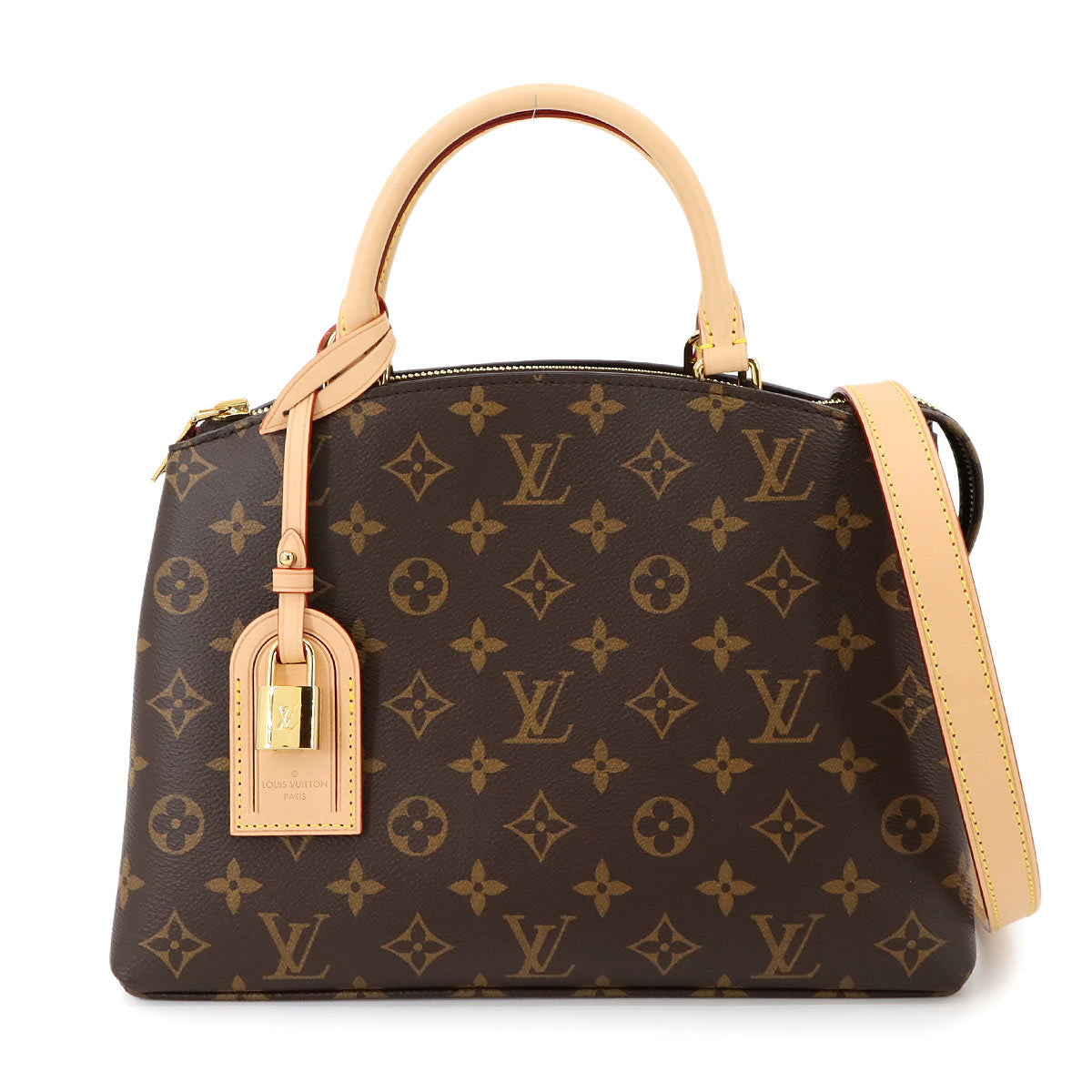 Monogram Petit Palais PM Hand Shoulder Bag Brown M45900